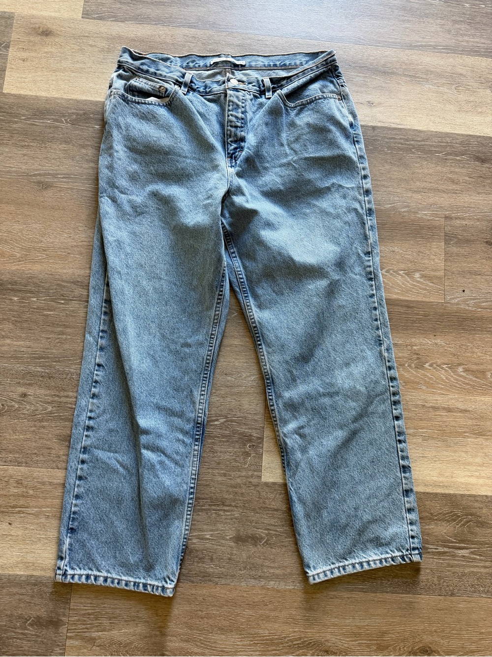 Tommy Hilfiger Men's Light Blue Straight Jeans